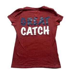 Genuine Merchandise MLB St Louis Cardinals Great Catch Womens Top Small